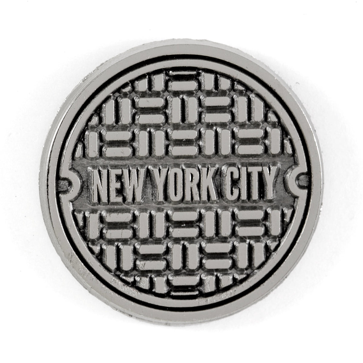 NYC Sewer enamel pin