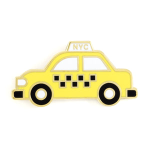 NYC Taxi enamel pin