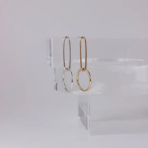 Long Link Earrings