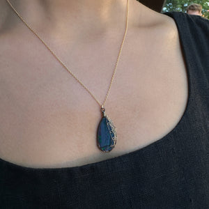 MISHA -OPAL NECKLACE