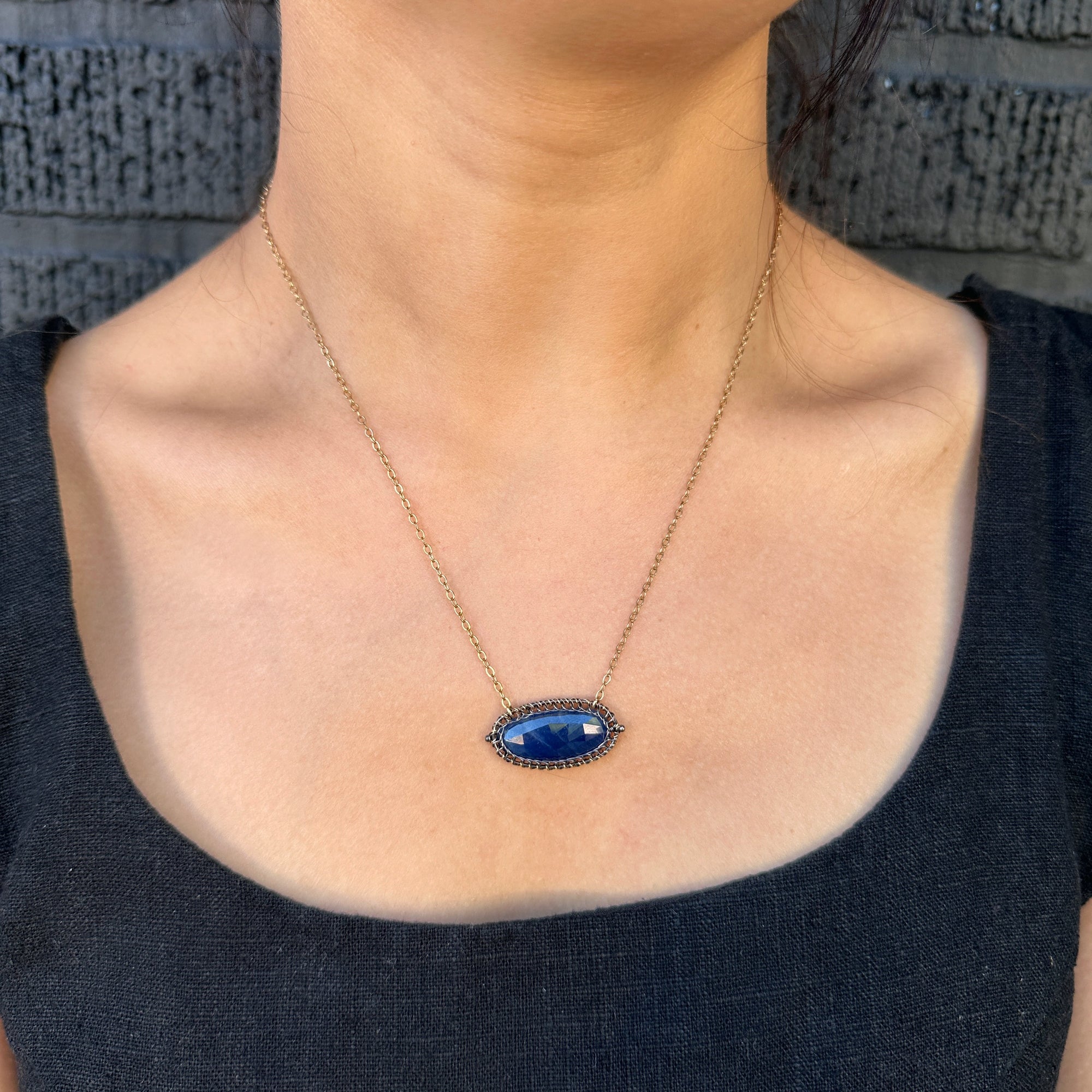 MISHA -SAPPHIRE NECKLACE