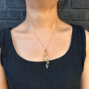 MISHA -LEMON QUARTZ NECKLACE