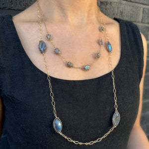 Station Labradorite necklace