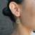 Misha - Emerald Earrings