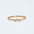 Lio + Linn - Feeling Ring with 3 White Diamond
