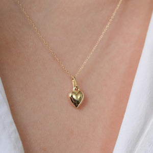 NFC - Puffy Heart necklace