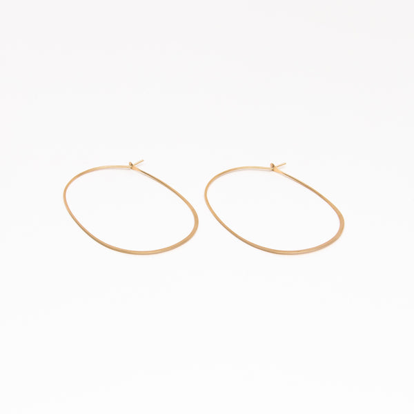 Melissa Joy Manning - XL oval hoops - Norbu